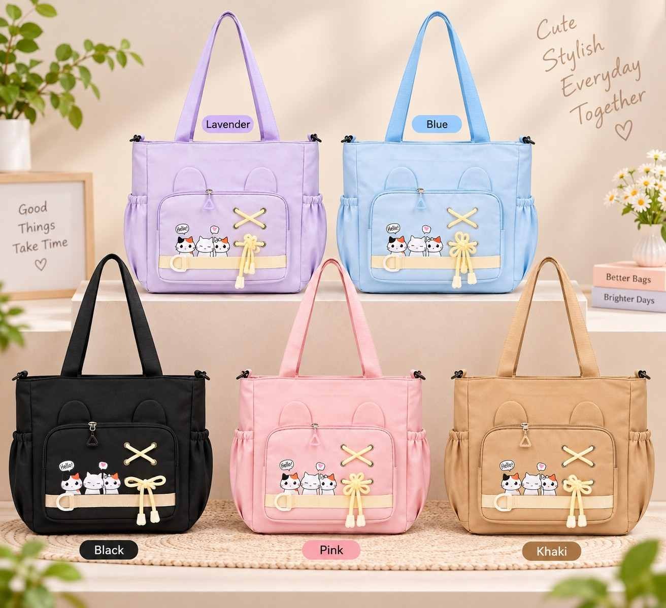 Premium Imported Korean Bags-19 (Pack Of 5)