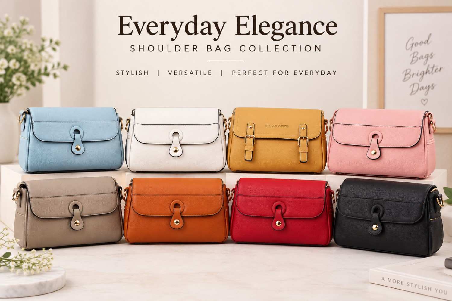 Hand Bags-05 (Pack Of 8)