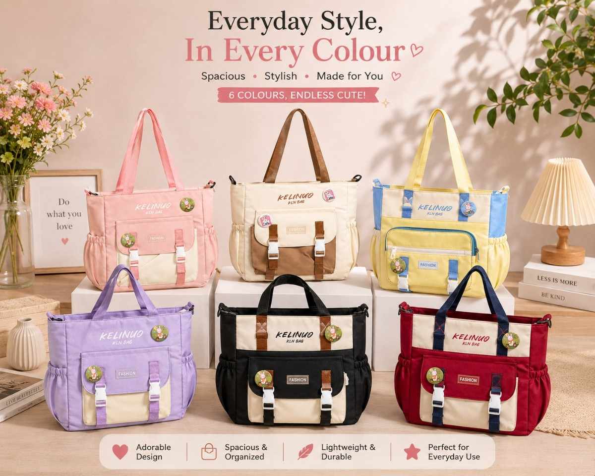 Premium Imported Korean Bags-07 (Pack Of 6) thumbnail 1
