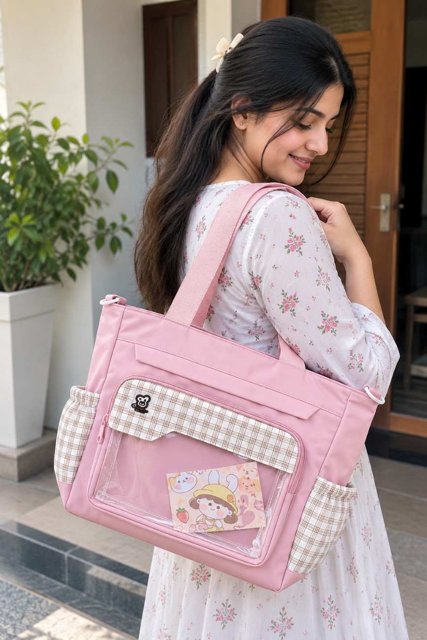 Premium Imported Korean Bags-16 (Pack Of 5) thumbnail 9