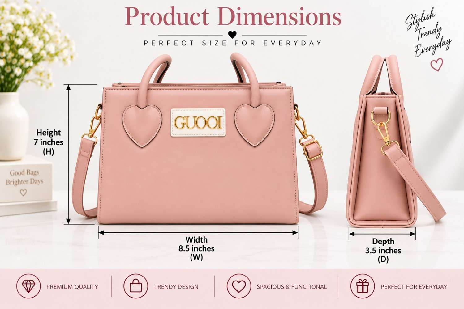 Hand Bags-12 (Pack Of 8) thumbnail 3