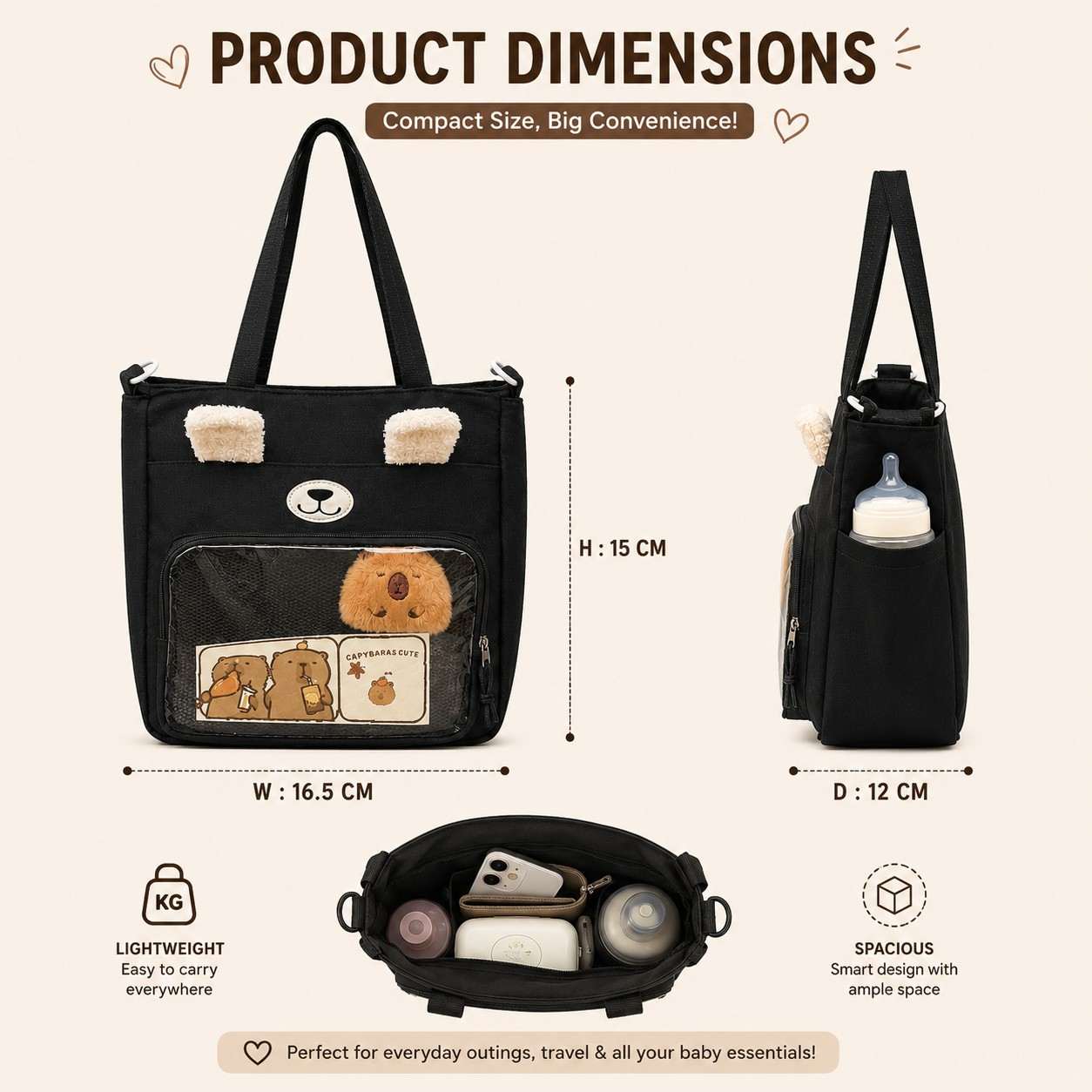 Premium Imported Korean Bags-13 (Pack Of 5) thumbnail 4