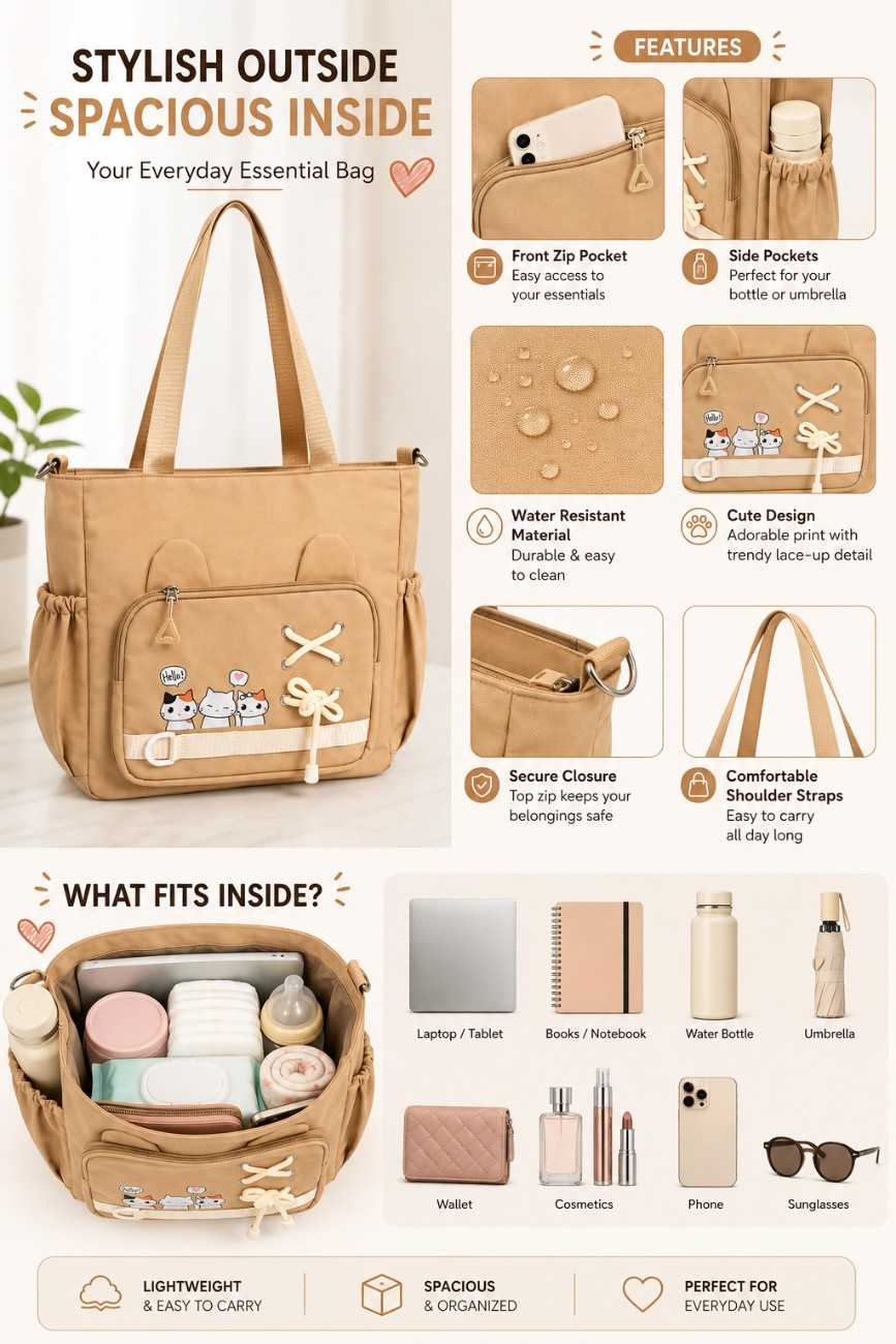 Premium Imported Korean Bags-19 (Pack Of 5) thumbnail 7