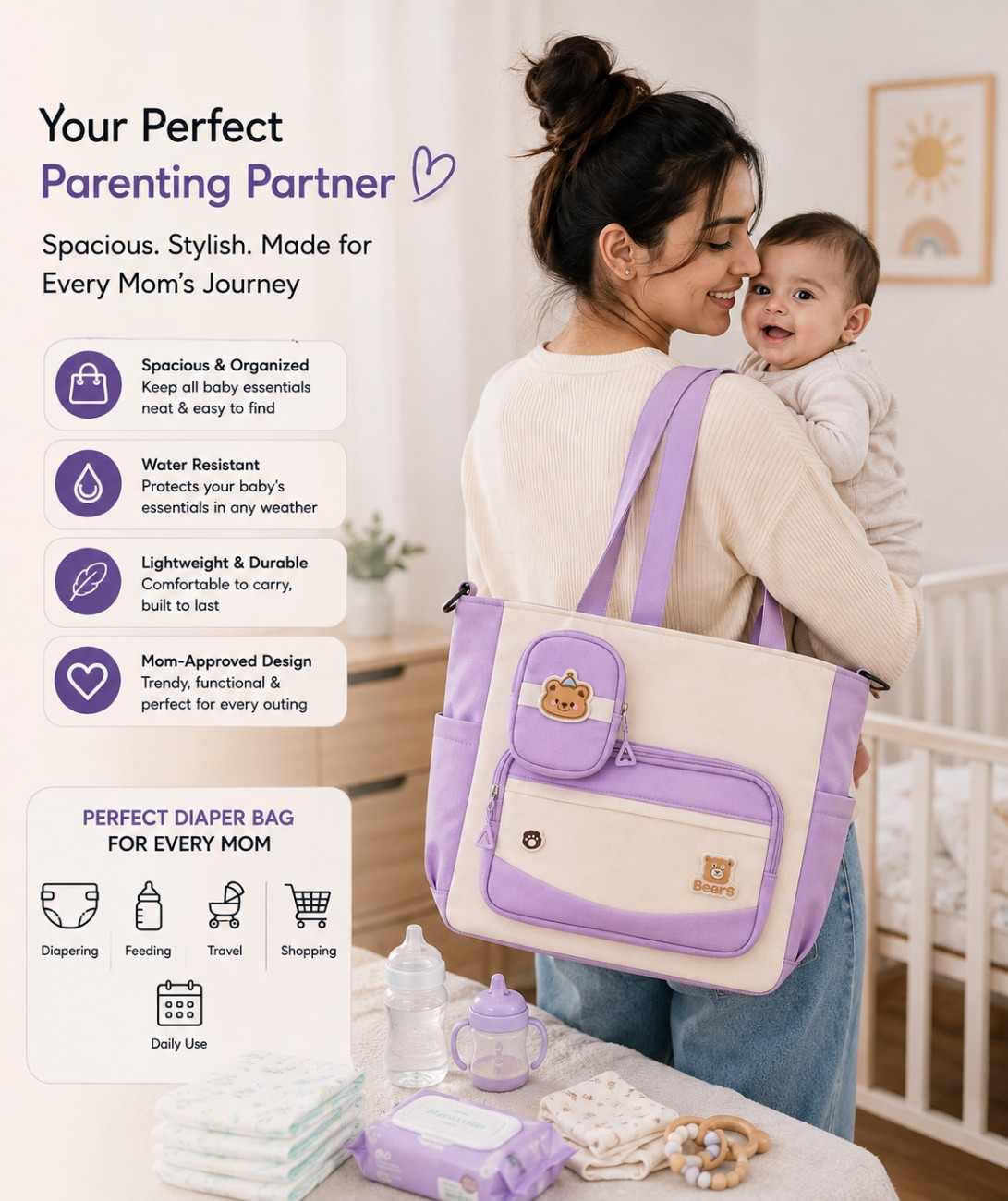 Premium Imported Korean Bags-12 (Pack Of 5) thumbnail 8