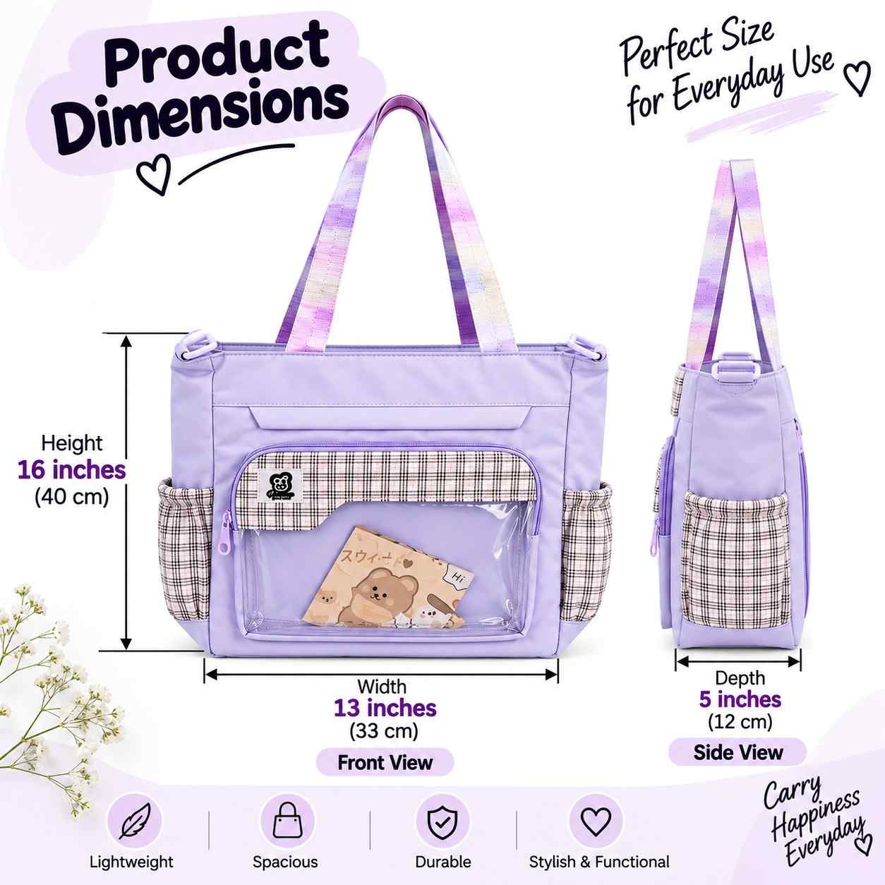 Premium Imported Korean Bags-16 (Pack Of 5) thumbnail 5