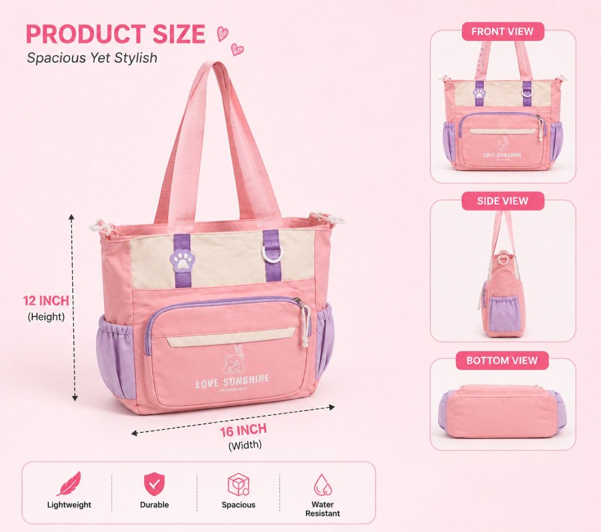 Premium Imported Korean Bags-07 (Pack Of 6) thumbnail 5