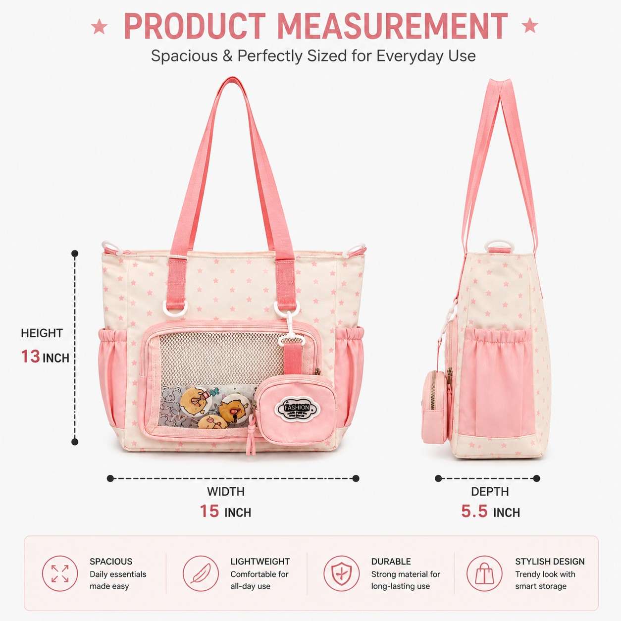 Premium Imported Korean Bags-02 (Pack Of 5) thumbnail 2
