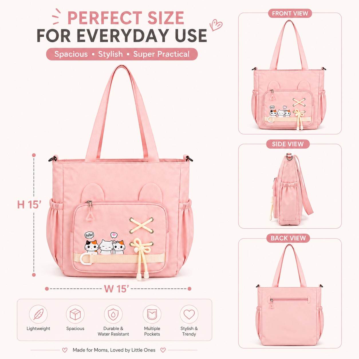 Premium Imported Korean Bags-19 (Pack Of 5) thumbnail 9