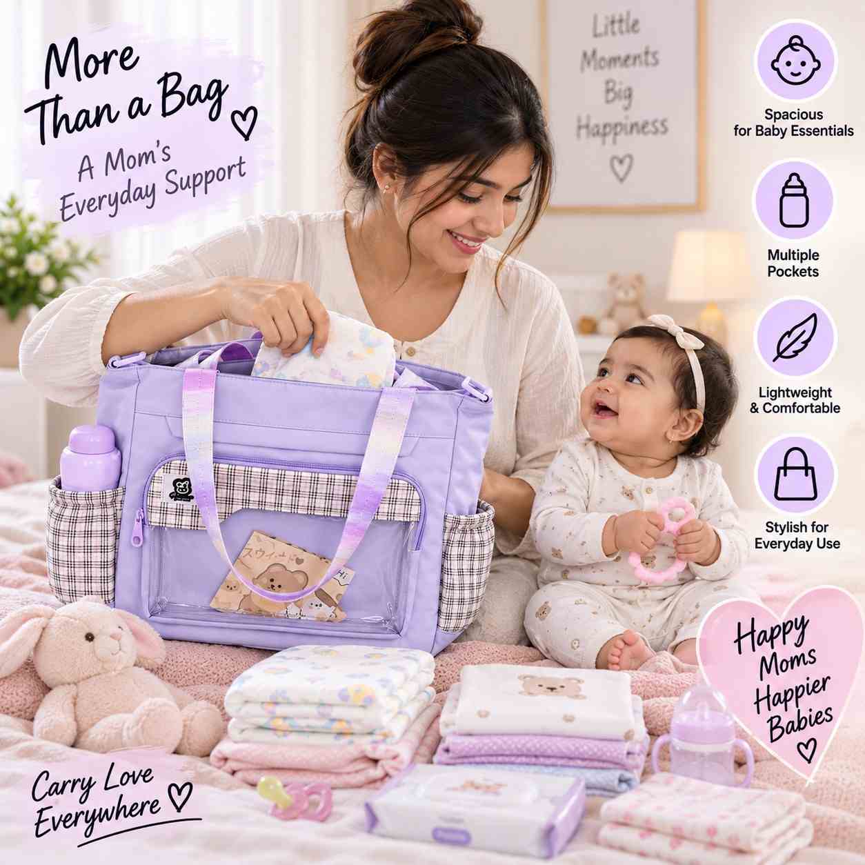 Premium Imported Korean Bags-16 (Pack Of 5) thumbnail 6