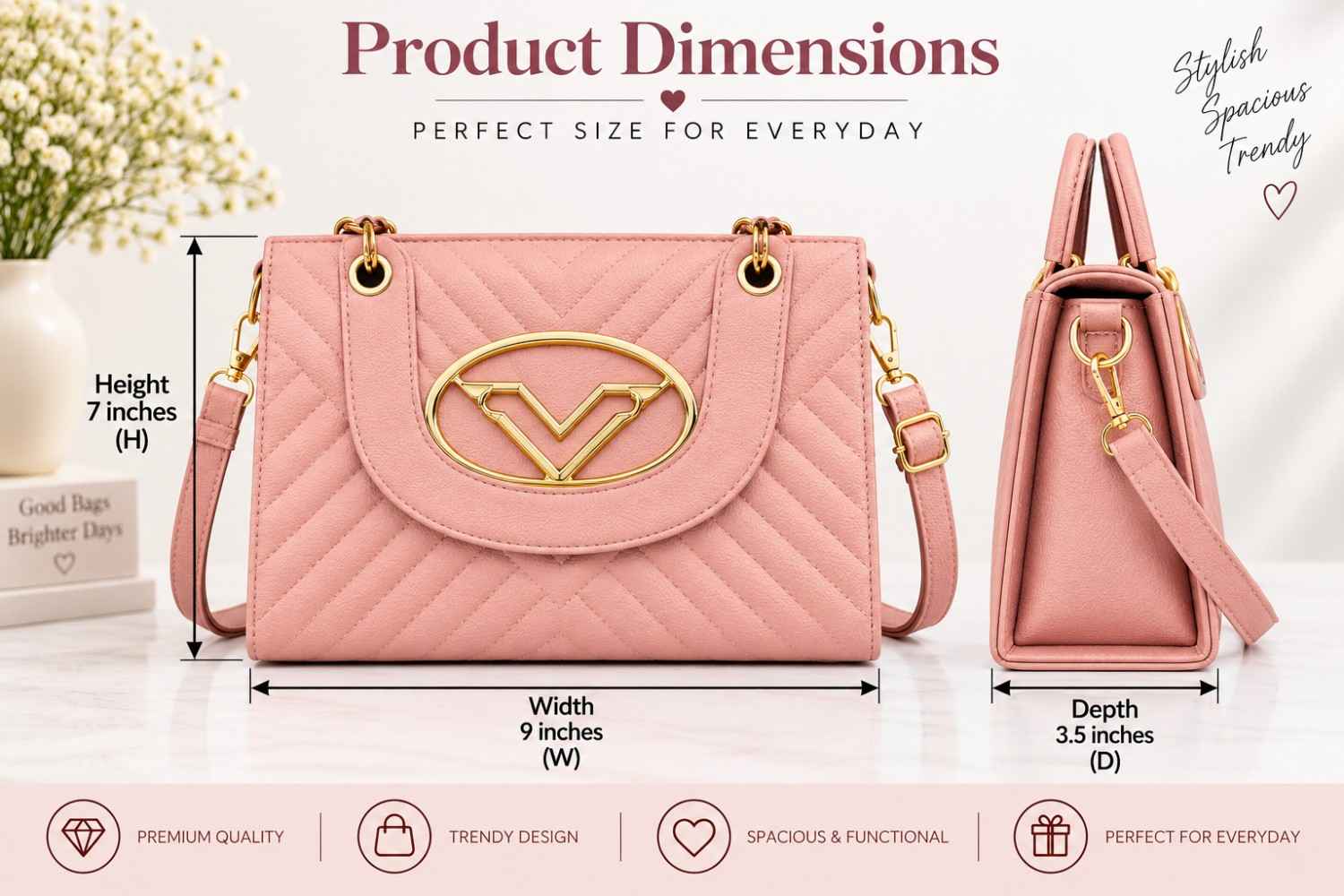 Hand Bags-11 (Pack Of 8) thumbnail 2