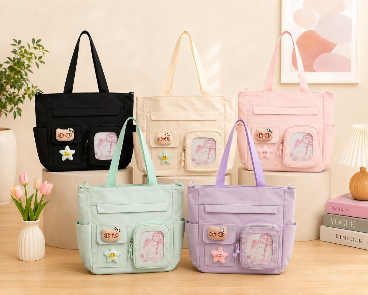 Premium Imported Korean Bags-10 (Pack Of 5)