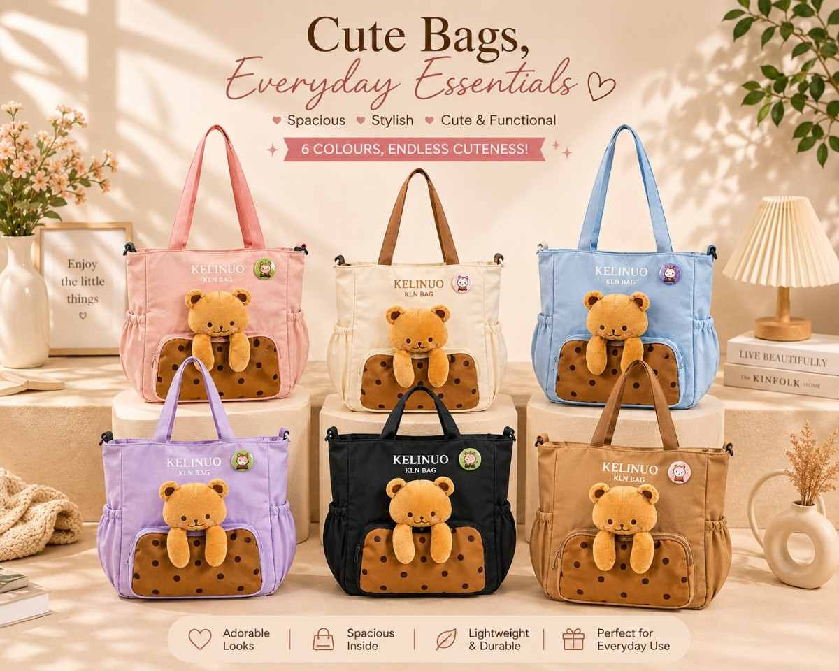 Premium Imported Korean Bags-08 (Pack Of 6)